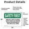 Signmission 18 in Height, 24 in Width, Vinyl Decal, Rectangle OS-2PACK-SF-D-1824-L-10641 - alternate 4